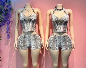 Women’s Snake Skin Set