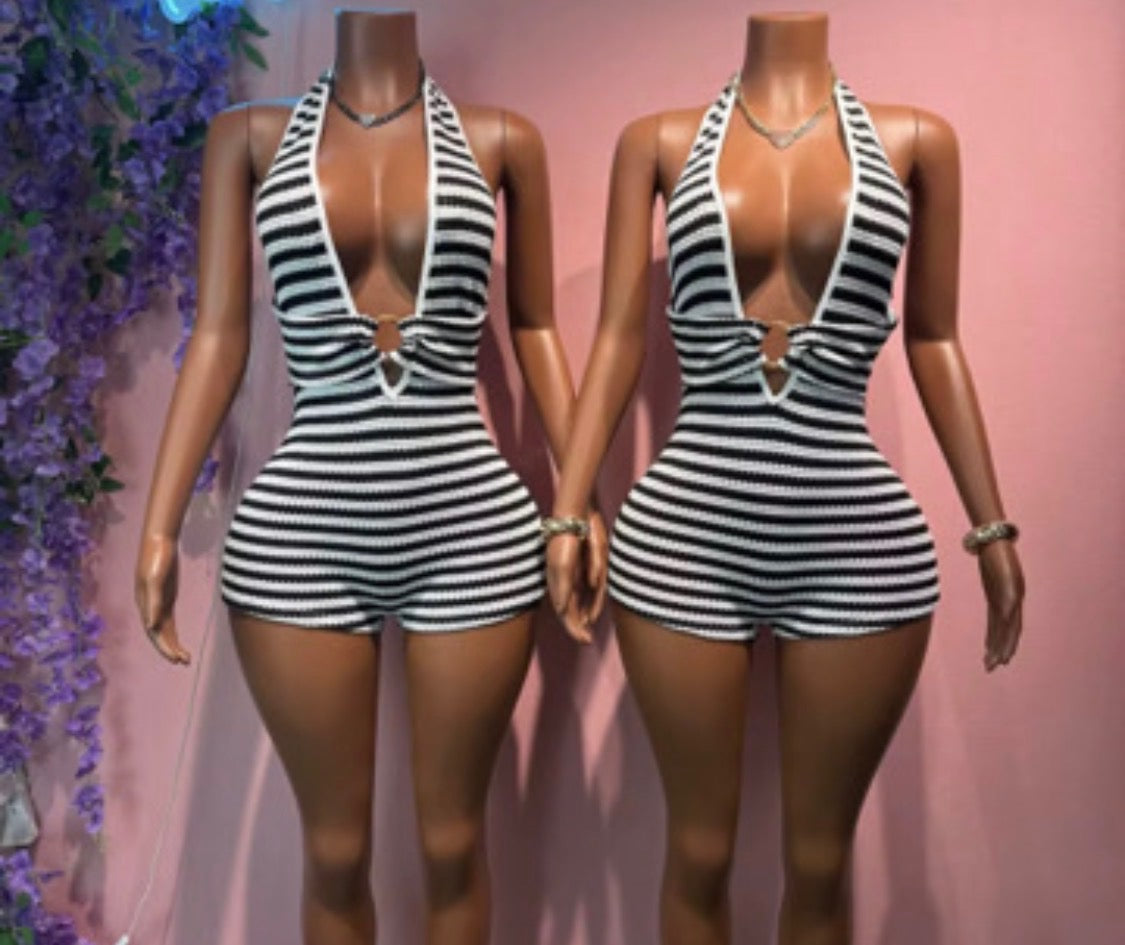 Women’s Stipe Set